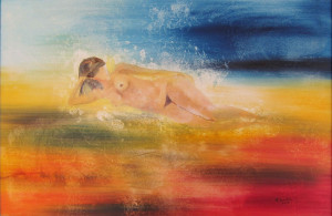 Mario Sarbia nudo di donna 60x80